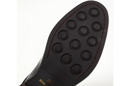【浅草の靴】クリスチャンカラノ 本革ビジネスシューズ[FH-26](サイズ：26.5cm、カラー：ブラウン)