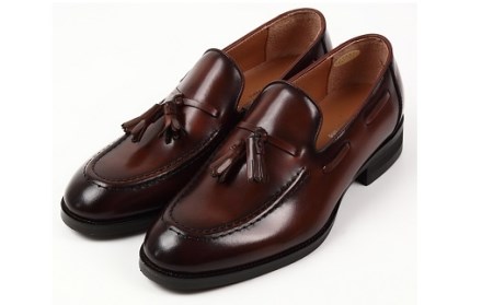 【浅草の靴】クリスチャンカラノ 本革ビジネスシューズ[FH-26](サイズ：27.0cm、カラー：ブラウン)