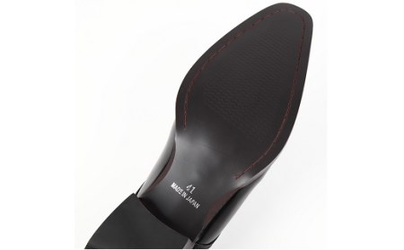 【浅草の靴】クリスチャンカラノ 本革ビジネスシューズ[TK-488](サイズ：24.5cm、カラー：ブラック)