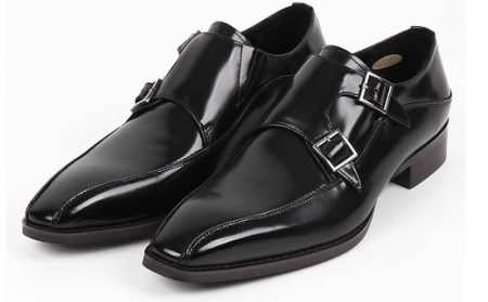 【浅草の靴】クリスチャンカラノ 本革ビジネスシューズ[TK-491](サイズ：25.5cm、カラー：ブラック)