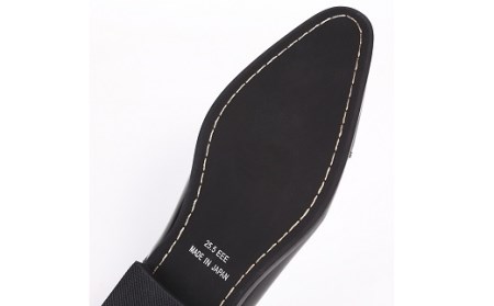 【浅草の靴】バレンチノグラリオ 本革ビジネスシューズ[YN-10](サイズ：25.0cm、カラー：ブラック)