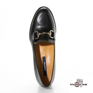 100周年マドラス　浅草ハンドメイド婦人靴 MAL0027 　ビットローファー(サイズ：22.5cm、カラー：ブラック)