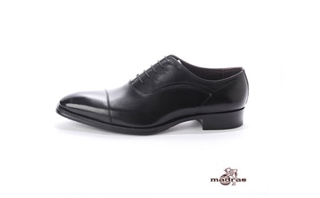 madras(マドラス）紳士靴 M411(サイズ：25.0cm、カラー：ブラック)