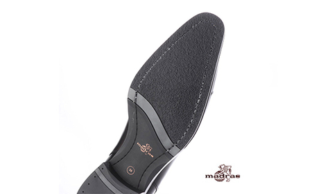 madras(マドラス）紳士靴 M411(サイズ：25.0cm、カラー：ブラック)