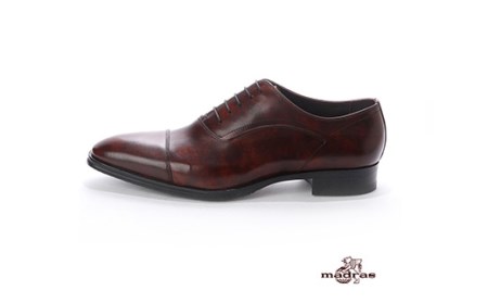 madras(マドラス）紳士靴 M411(サイズ：25.5cm、カラー：ダークブラウン)