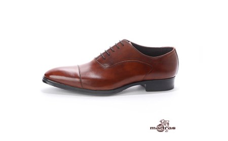 madras(マドラス）紳士靴 M411(サイズ：26.5cm、カラー：ライトブラウン)
