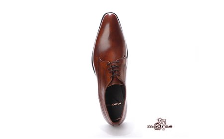 madras(マドラス）紳士靴 M410(サイズ：25.0cm、カラー：ライトブラウン)
