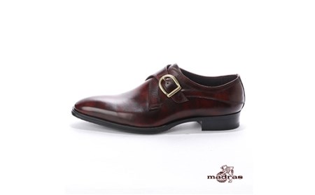 madras(マドラス）紳士靴 M412(サイズ：26.5cm、カラー：ダークブラウン)