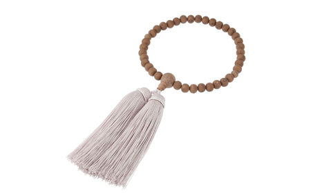 ひいらぎのお念珠【紅梅（鉄刀木×桜鼠）】_0117-001-T03