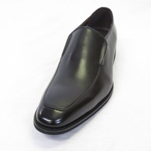 【匠の靴】超軽量＆履き心地抜群な本格ビジネスシューズ サイドゴア スリッポン[AF-03](サイズ：26.0cm)