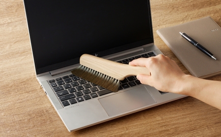 〈伝統工芸〉静電気除去ブラシ