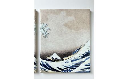 オリジナルアートパネル「冨嶽三十六景 神奈川沖浪裏」（2枚組） 葛飾北斎 浮世絵 絵画 インテリア 和風 モダン おしゃれ 有名 美術館 