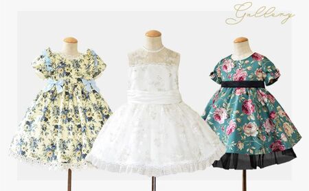 Piyotoria オーダーメイド お仕立て券 【10,000円分】特別 ドレス 子供服 ベビードレス　ウェディングドレス
