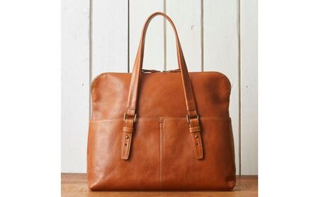 牛革タンニン鞣し　2wayトートバッグ【AZ-024】 ファッション かばん デザイン 機能性 ポケット 国産 使いやすい 好評 軽い上質  チョコブラウン