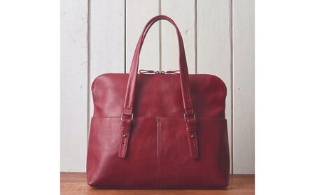 牛革タンニン鞣し　2wayトートバッグ【AZ-024】 ファッション かばん デザイン 機能性 ポケット 国産 使いやすい 好評 軽い上質  チョコブラウン