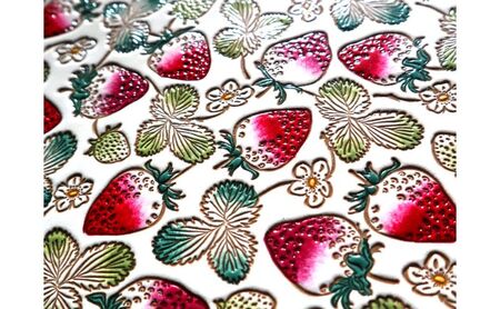 ケース パーソナルホルダー いちご 文庫屋大関 ポーチ 通帳ケース 通帳入れ カードケース パスケース 通帳 お薬手帳 収納ポーチ 保管ケース 本革 革 皮革 雑貨 おしゃれ 日本製 東京