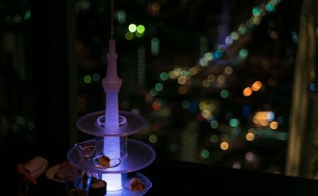 【TENKU-ANNIVERSARY DINNER】「記念日におすすめ 国産牛ステーキとデザートの盛り合わせのコース」ペア ディナー 食事券