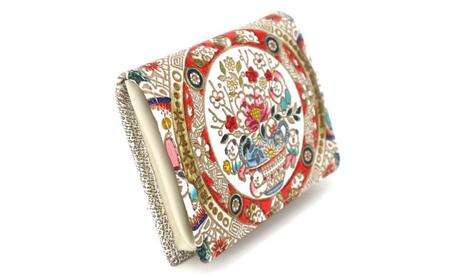 【文庫屋大関】箱まち小銭入れ 唐子【皮革工芸品】 革製品 工芸品 民芸品 牛革 財布 小銭入れ 小物入れ お祝い ギフト プレゼント 墨田区 東京都