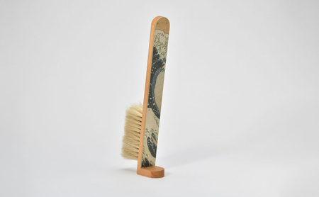 STAND BRUSH ／北斎 ブラシ 卓上ブラシ 洋服ブラシ 馬毛 工芸品 日本製 墨田区 東京