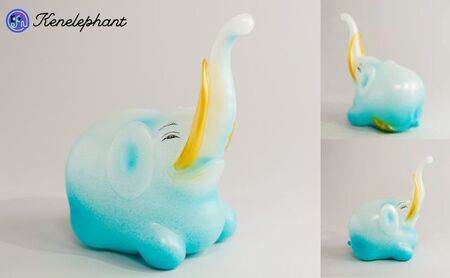 若冲の象 / standard / CHUKU JAPONISM 置物 オブジェ 飾り インテリア 象 手作り 手作業 日本製 プレゼント ソフビフィギュア ケンエレファント　墨田区 東京