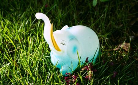 若冲の象 / standard / CHUKU JAPONISM 置物 オブジェ 飾り インテリア 象 手作り 手作業 日本製 プレゼント ソフビフィギュア ケンエレファント　墨田区 東京