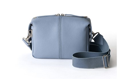 バッグ KIYOKAWA 牛革 ポシェット SOPHIE SOP003 カバン 革 牛革製 かばん 鞄 ショルダーバッグ ファッション 国産 日本製  アイスブルー