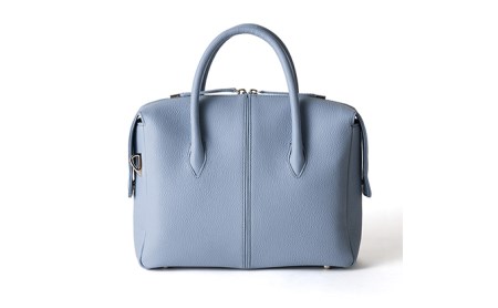 バッグ KIYOKAWA 牛革 ビジネスバッグ Mサイズ SOPHIE SOP001 カバン かばん 鞄 革 牛革製 ファッション ビジネスバッグ オフィス 国産 日本製  アイスブルー