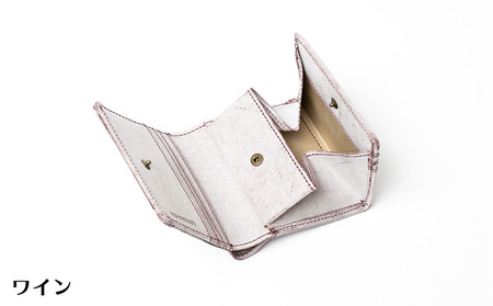 財布 二つ折り Coprire (コプリーレ) ゴースト レディース 二つ折り財布 レザー 革 本革 牛革 革製品 牛革財布 レザー財布 レディース財布 折りたたみ財布 お財布 小銭入れが大きく開く 日本製 東京都 墨田区 チョコ