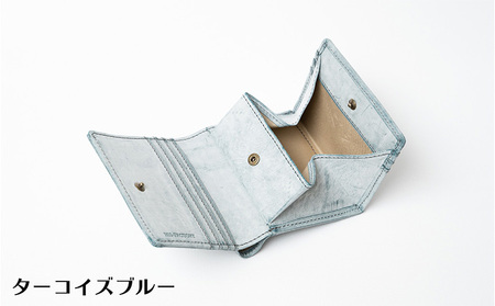 財布 二つ折り Coprire (コプリーレ) ゴースト レディース 二つ折り財布 レザー 革 本革 牛革 革製品 牛革財布 レザー財布 レディース財布 折りたたみ財布 お財布 小銭入れが大きく開く 日本製 東京都 墨田区 クロ