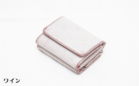 三つ折り財布 tino（ティノ）ゴースト ファッション小物  チョコ