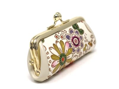 【文庫屋大関】印鑑ケース　みつばち【皮革工芸品】 ファッション小物 民芸品 