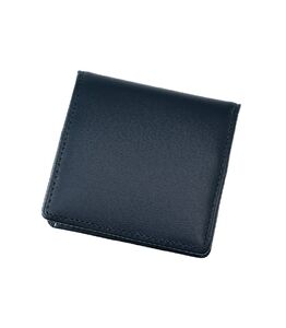 キプリス本革製ボックス小銭入れ　カラー：ネイビー　