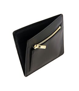 キプリス本革製小銭入れ付きカードケース(マネーフラップ) カラー:ブラック