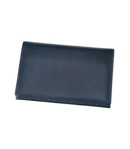 キプリス本革製シラサギレザー名刺入 カラー:ネイビー