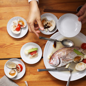 ポトペリー Muletレリーフプレート 5枚セット 