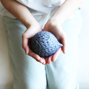 ポトペリー　ART PIECE　ハリネズミ オブジェ　