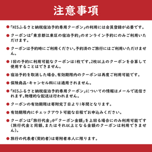 HISふるさと納税宿泊予約専用クーポン（東京都江東区）45,000円分【kt083-001-7】旅行 宿泊 ｸｰﾎﾟﾝ ﾁｹｯﾄ ﾌﾟﾗﾝ ﾄﾗﾍﾞﾙ 家族旅行