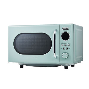 Toffy 電子レンジK-DR3 カラー:ペールアクア【kt072-005-1】電子レンジ 消音機能 シンプル コンパクト 軽量 レトロ フラット
