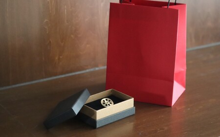 レンコン-パッド　ピンブローチ（金）【kt059-003-1】