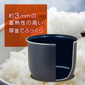 山善 YAMAZEN 炊飯器 4合炊き 4合 一人暮らし キューブ型炊飯器 マイコン式　YJS-CM072（B） 【kt049-041】