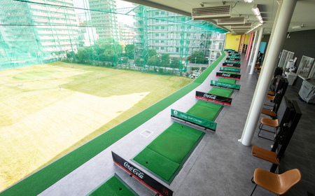 天然芝屋外練習場ご利用券 【kt108-001】