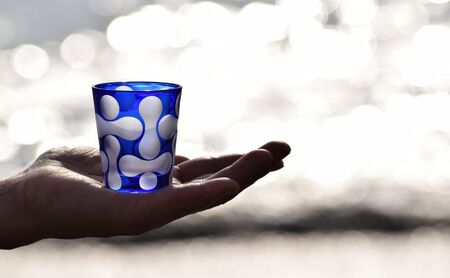 蒲田切子 GUINOMI 水鏡 ぐい呑み グラス 酒器 切子 ギフトプレゼント 大田区 東京