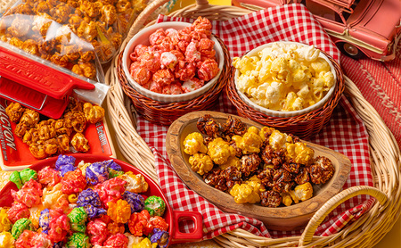 3個セット】とにかく濃い！二度漬け！キャラメルポップコーン！×1＆