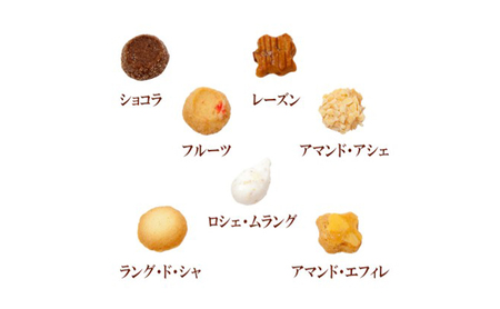 シェ・リュイ プティ・フール・セック大缶 アマンドエフィレ アマンドアシェ レーズン ラングドシャ ショコラ ロシェムラング フルーツ 7種類 180g クッキー 缶入り 焼き菓子 ギフト 大田区 東京都