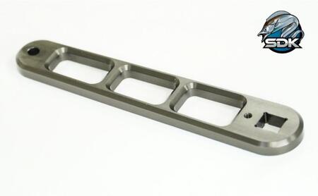 アルミの総切削釣具『SDK BNR110　マーフィックス用ハンドルアーム』　釣り 釣り具 ハンドルアーム アルミニウム カスタム カスタムパーツ 日本製 セキダイ工業 東京 大田区