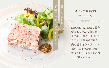 【DEGUSTATION】本格フランス料理のフルコースセット（前菜3種+メイン2種+デザート）/ 冷凍 自宅用 フレンチ お取り寄せグルメ 東京 世田谷区 デギスタシオン_0063-004-se6