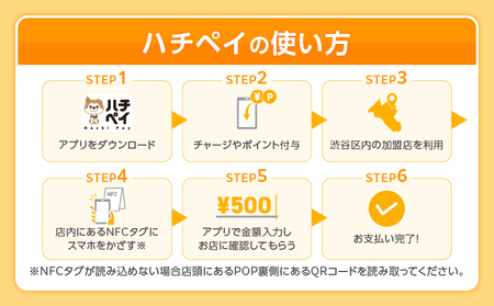 渋谷区デジタル地域通貨「ハチペイ」60,000円分