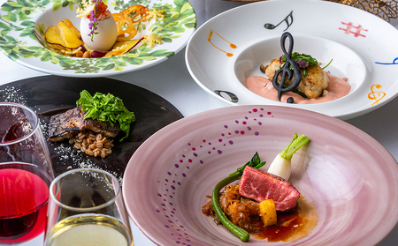 ザ・レギャン・トーキョー 演出系フレンチディナーお食事券(2名様分)