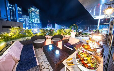 ザ・レギャン・トーキョー ディナー貸切テラス付個室演出系フレンチお食事券（10名様分）