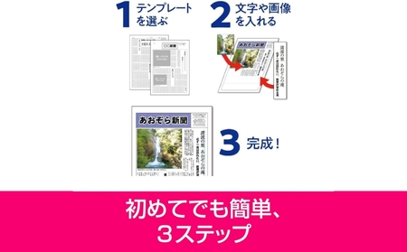 パーソナル編集長 Ver.16【166010】新聞作成 冊子作成 町内会報 回覧板 ﾁﾗｼ 簡易出版ｿﾌﾄ 多機能 AI活用